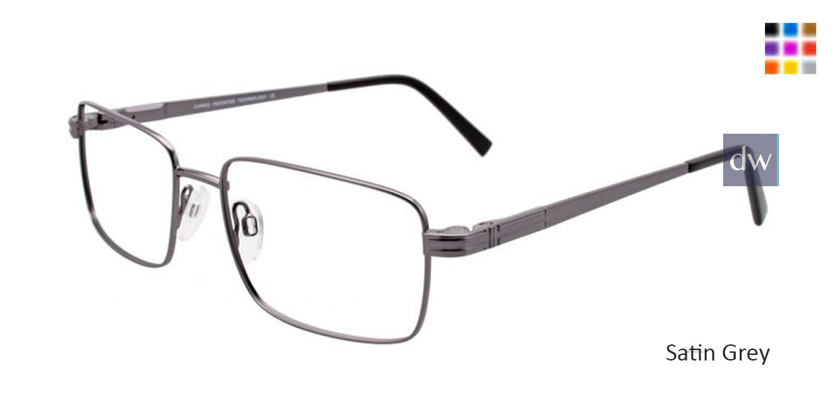 Satin Grey Cargo C5038 Eyeglasses.