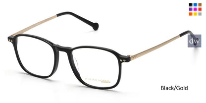 Black/Gold William Morris London WM55008 Eyeglasses.