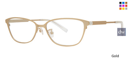 Gold Vera Wang VA47 Eyeglasses.