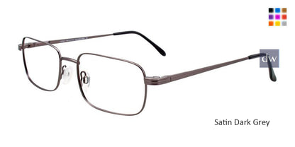 Satin Dark Grey Cargo C5046 Eyeglasses.