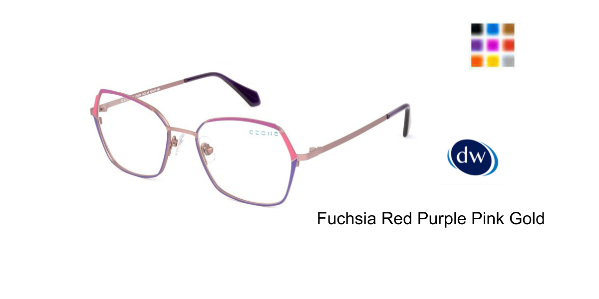 Fuchsia Red Purple Pink Gold
