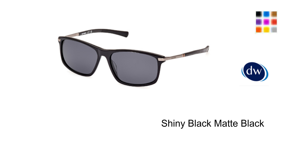 Shiny Black Matte Black