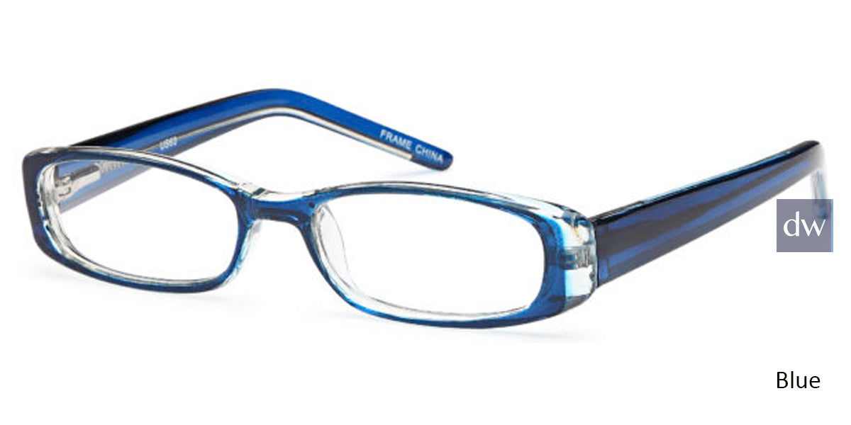 Blue CAPRI 4U US63 Eyeglasses