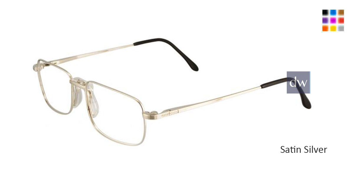 Satin Silver Cargo C5033 Eyeglasses.