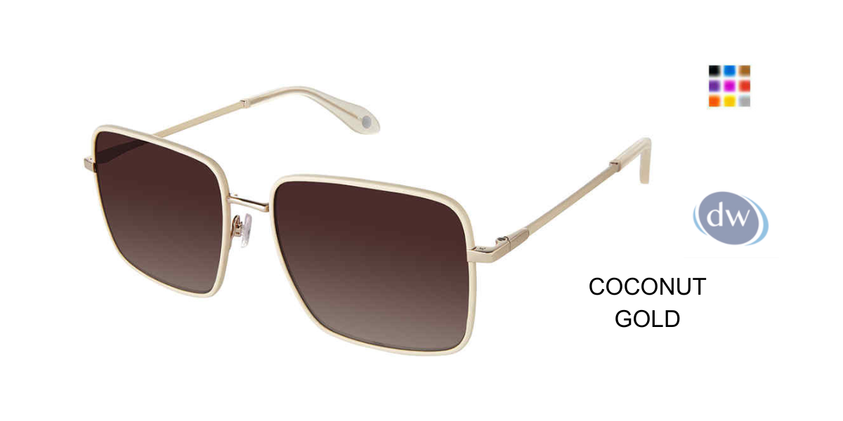 Coconut Gold FYSH F-2097 Sunglasses