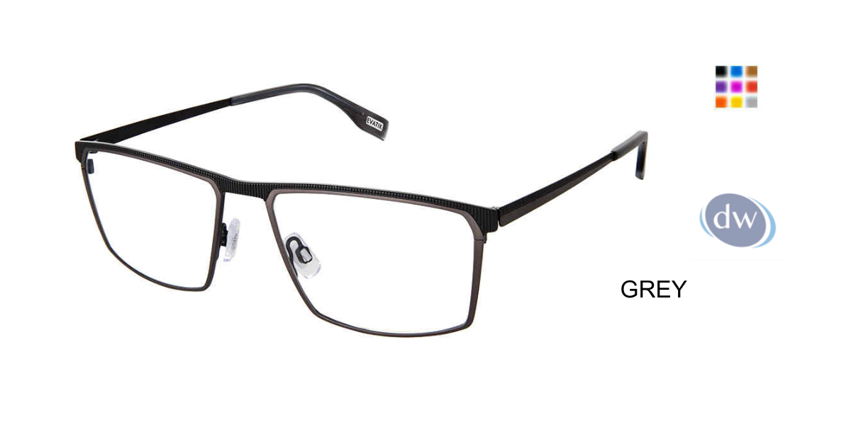 EVATIK E-9251 Eyeglasses Grey