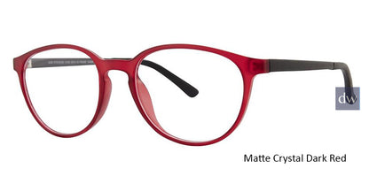 Matt Crystal Dark Red Vivid Collection Vivid 2018 Eyeglasses.
