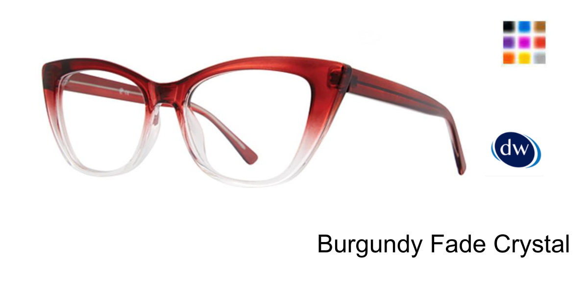 Burgundy Fade Crystal