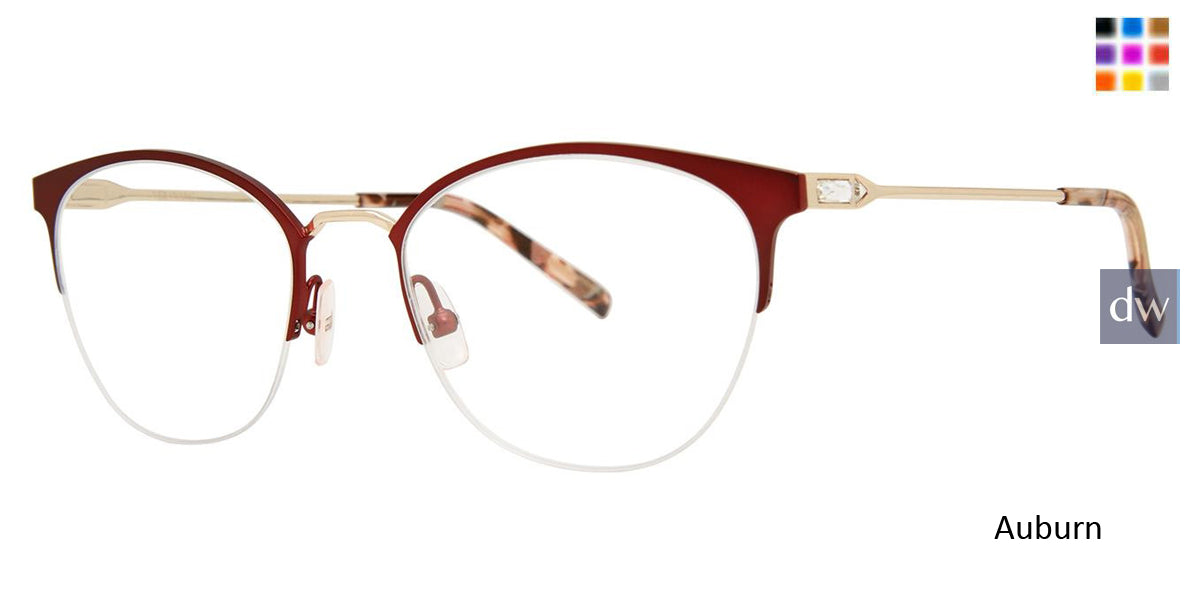 Auburn Vera Wang Robyn Eyeglasses.