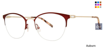 Auburn Vera Wang Robyn Eyeglasses.