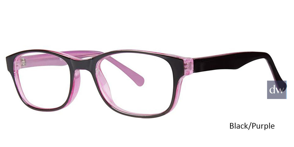 Black Purple Vivid Soho 128 Eyeglasses