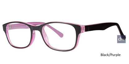 Black Purple Vivid Soho 128 Eyeglasses