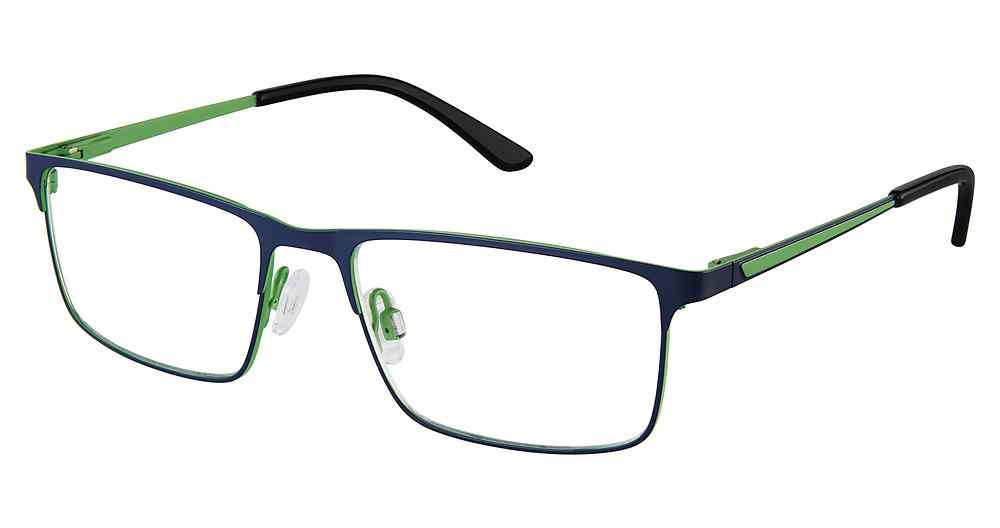 NAVY-LIME SUPERFLEX-KIDS SFK-271 Eyeglasses