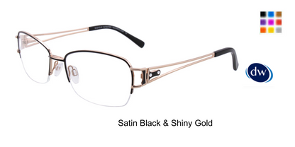 Satin Black Shiny Gold