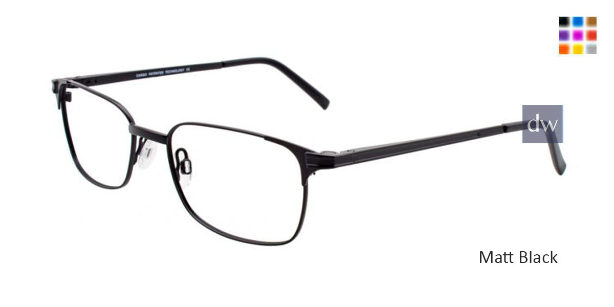 Matt Black Cargo C5040 Eyeglasses.