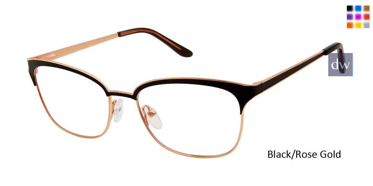 Black/Rose Gold - BLK