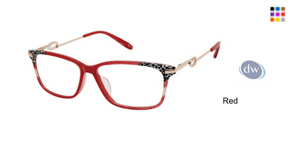 Red               VICTOR GLEMAUD X TURA VGO023 Eyeglasses