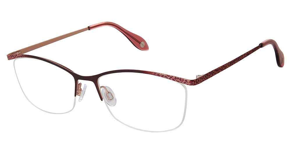 M206-BERRY Fysh F-3700 Eyeglasses