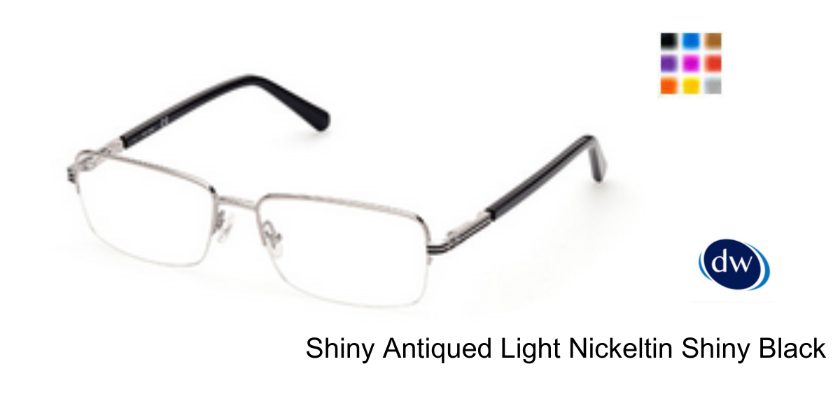 Shiny Antiqued Light Nickeltin Shiny Black