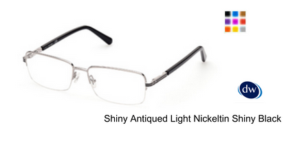 Shiny Antiqued Light Nickeltin Shiny Black