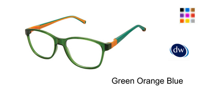 Green Orange Blue