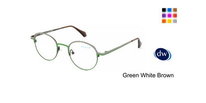 Green White Brown