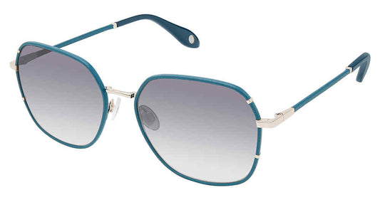FYSH F-2076 Sunglasses Sea Blue Gold