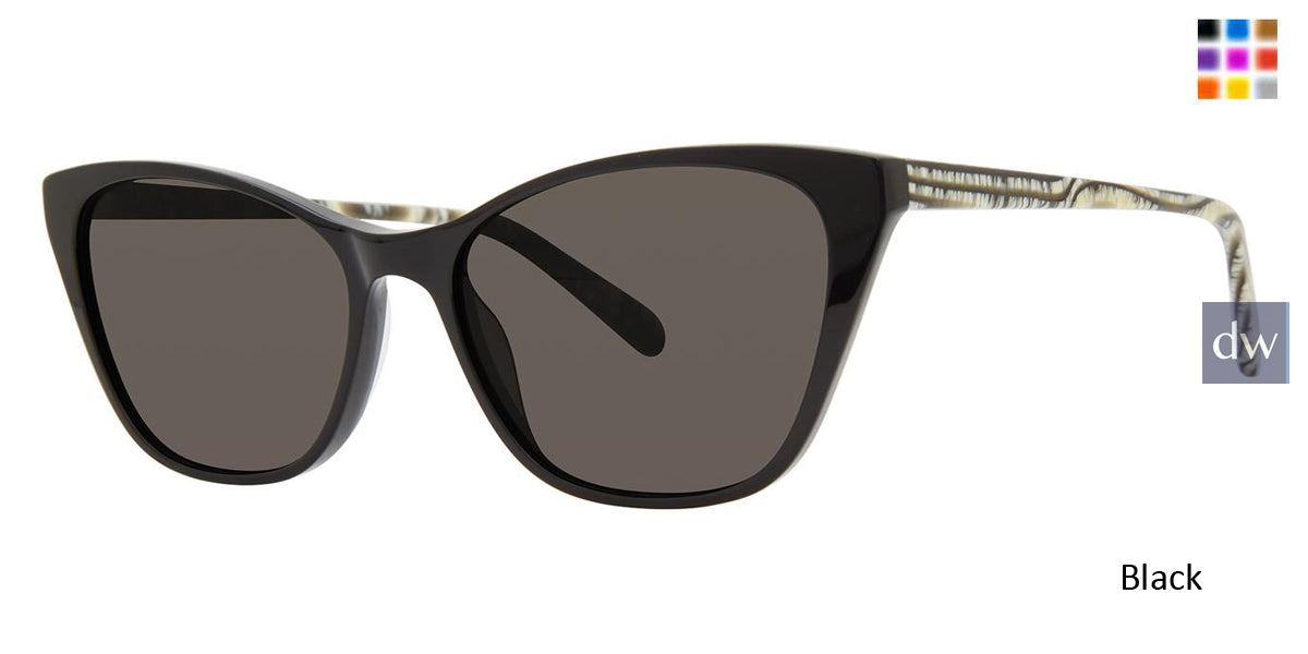 Black Vera Wang V496 Sunglasses.