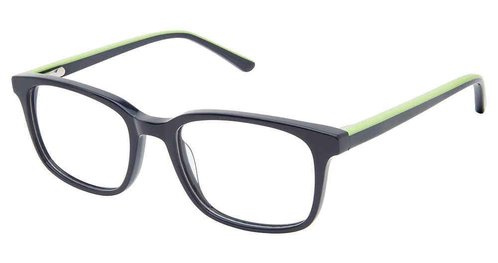 NAVY-LIME SUPERFLEX-KIDS SFK-253 Eyeglasses