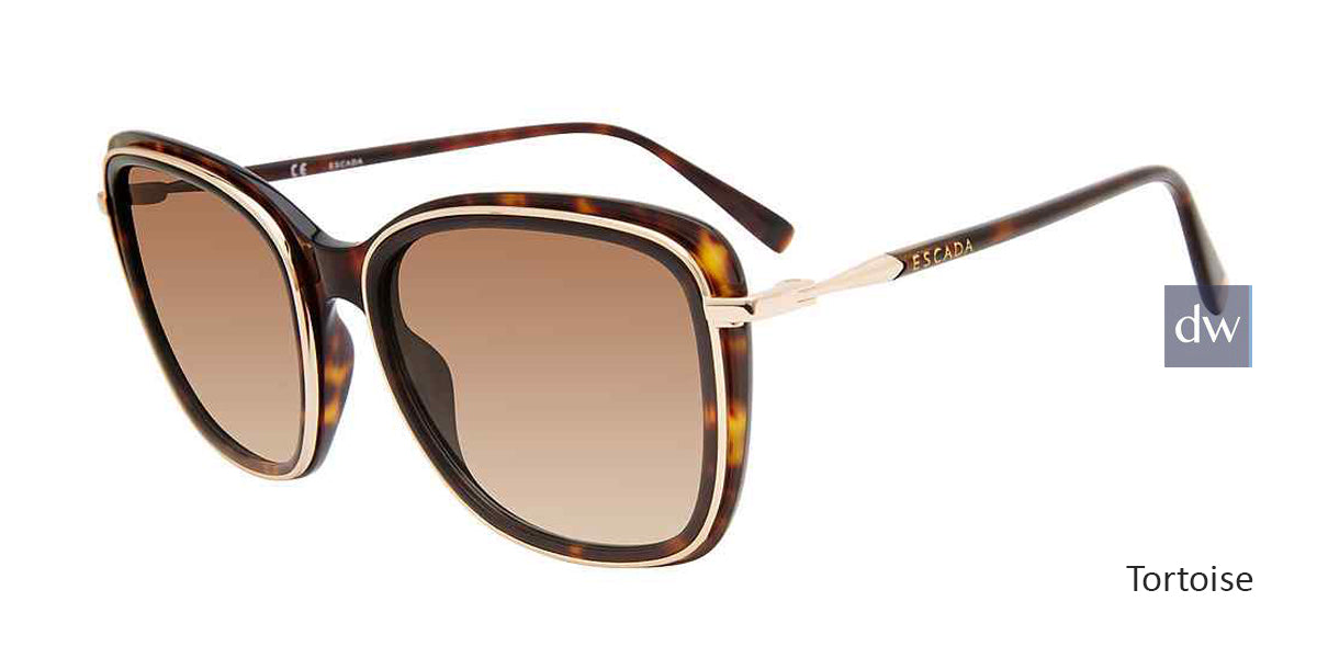Tortoise Escada SESB09 Eyeglasses
