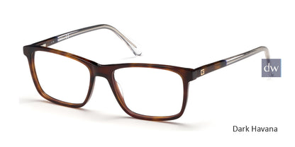Dark Havana Guess GU1971 Eyeglasses.