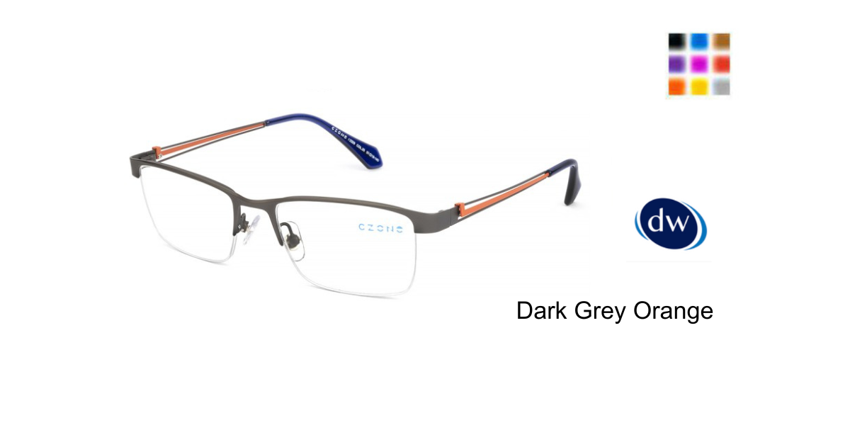 Dark Grey Orange