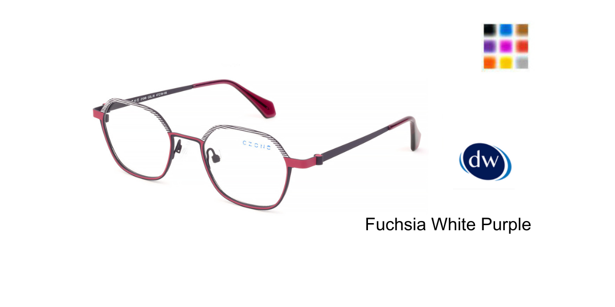 Fuchsia White Purple