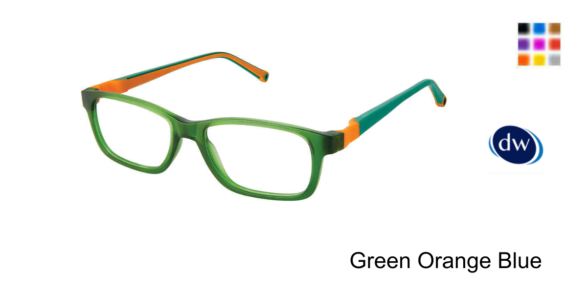 Green Orange Blue