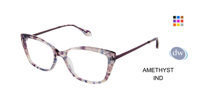 FYSH F-3709 Eyeglasses Amethyst Ind