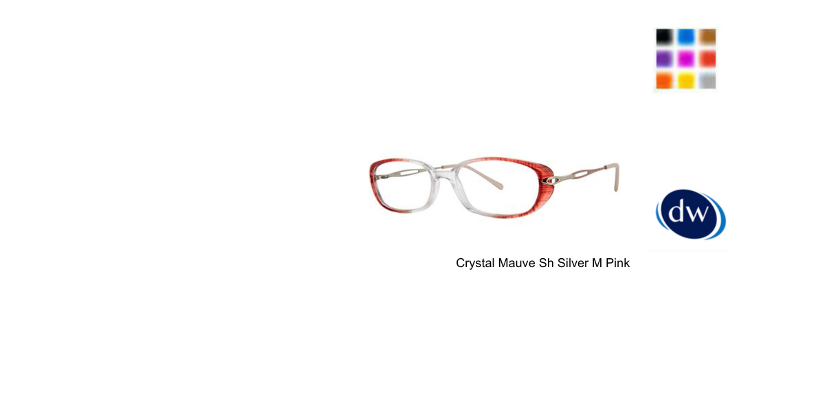 Crystal Mauve Sh Silver M Pink