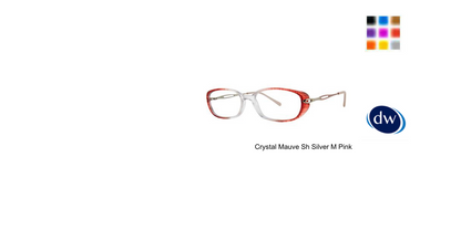 Crystal Mauve Sh Silver M Pink