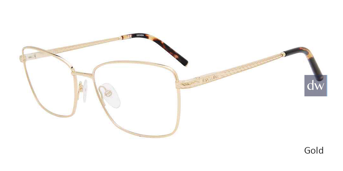 Gold Escada VESC86 Eyeglasses