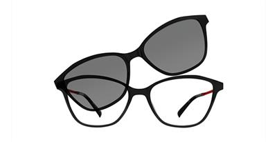 Shiny Black Red