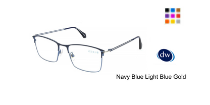 Navy Blue Light Blue Gold