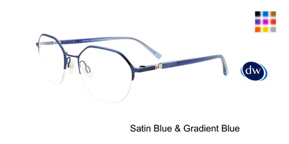 Satin Blue & Gradient Blue