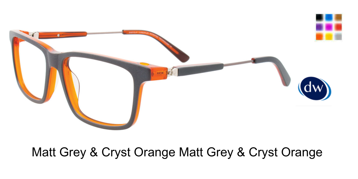 Matt Grey Cryst Orange Matt Grey Cryst Orange