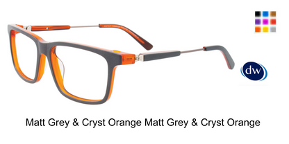 Matt Grey Cryst Orange Matt Grey Cryst Orange