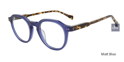 Matt Blue Lucky Brand VLBD422 Eyeglasses