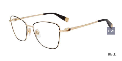 Black Furla VFU588 Eyeglasses