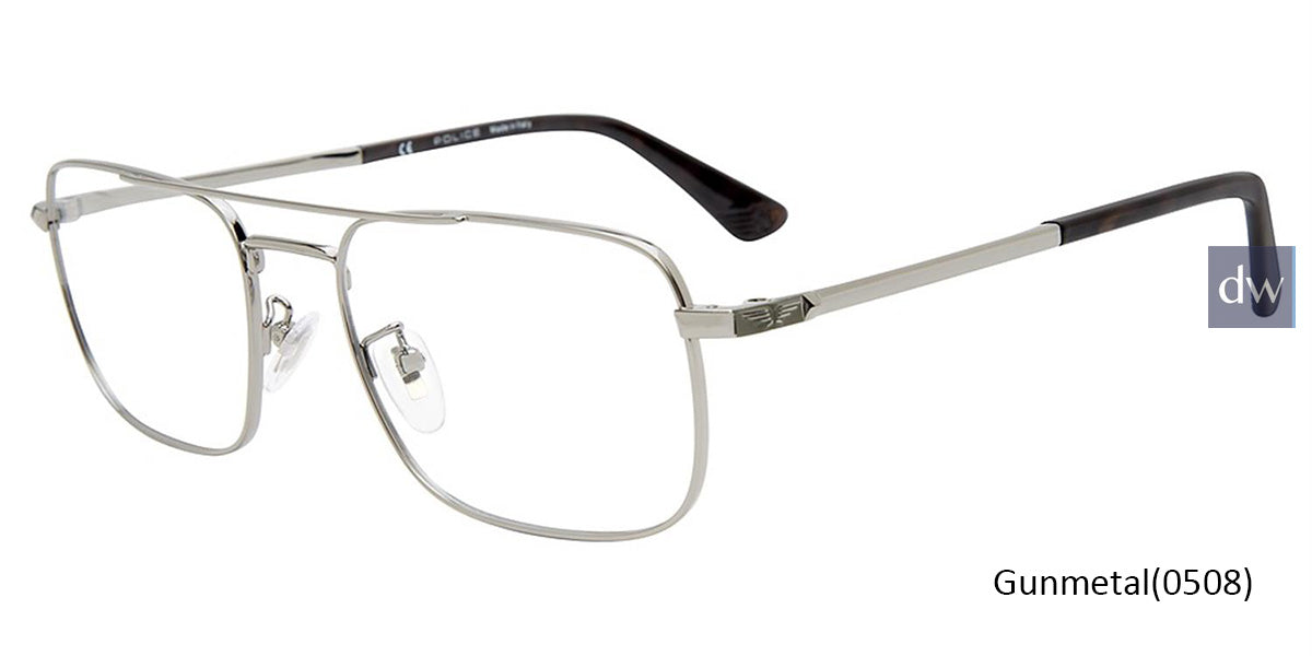 Gunmetal (0508) Police VPLD95 Eyeglasses.