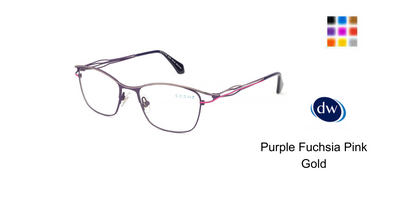 Purple Fuchsia Pink Gold