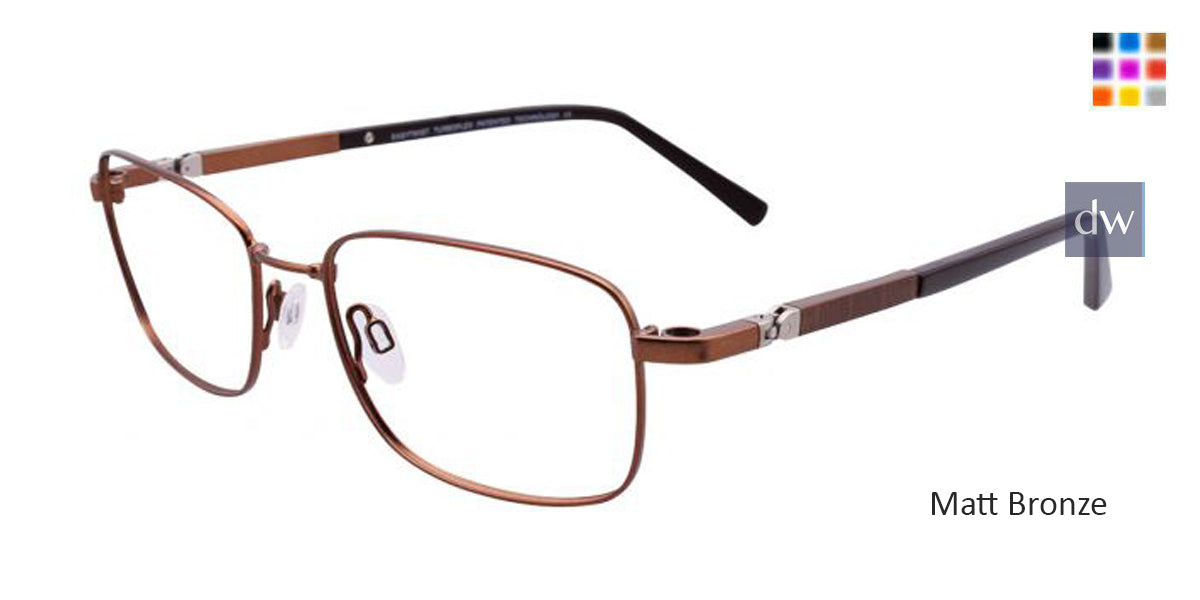 Matt Bronze Clip & Twist CT237 Eyeglasses.