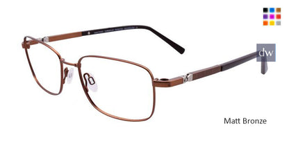 Matt Bronze Clip & Twist CT237 Eyeglasses.