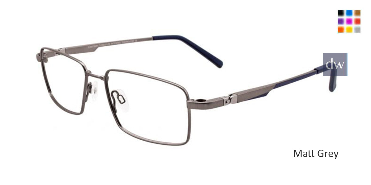 Matt Grey Clip & Twist CT236 Eyeglasses.
